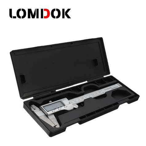 Lomdok 0-150mm Digital Calipers Battery Stainless Steel Electronic ...