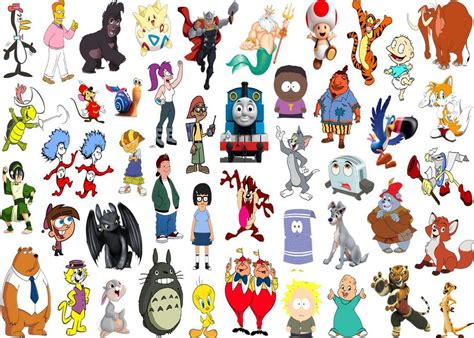 Click the 'T' Cartoon Characters Quiz - By ddd62291