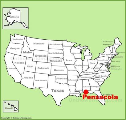 Pensacola Map | Florida, U.S. | Discover Pensacola with Detailed Maps