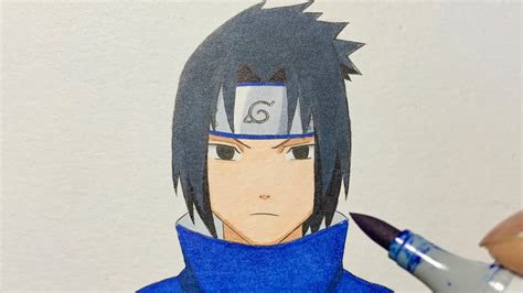 Anime Sasuke Uchiha Drawing