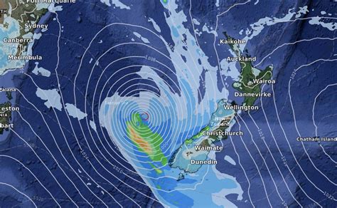 Cyclone Uesi on track to directly hit NZ’s South Island, flooding possible (+7 Maps ...