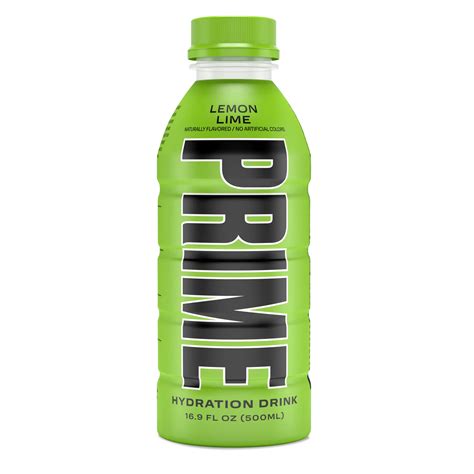 Prime Hydration Sports Drink By KSI and Logan Paul Green Lemon Lime 500ml