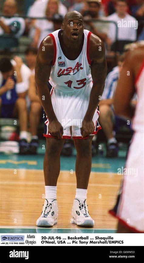 1996 Olympic Games, Atlanta ... Mens Basketball Stock Photo: 107405007 ...