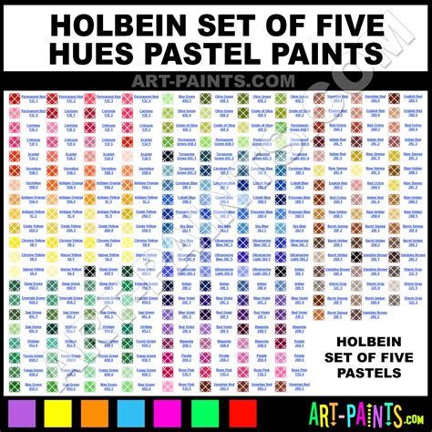 Holbein Pastel Paint Brands - Holbein Paint Brands, Pastel Paint, Academy Pastel Paints, Oil ...