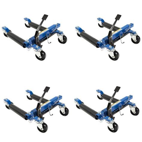 Go Jacks - Hydraulic Car Wheel Dolly (4-Pack) | Studios 60