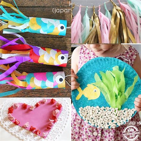 35+ Adorable Tissue Paper Crafts | Kids Activities Blog