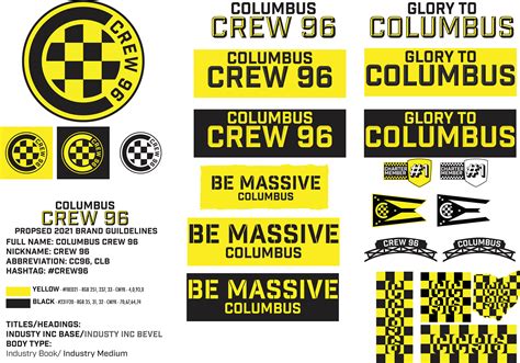 Columbus Crew Rebrand on Behance