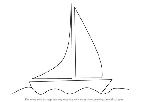 Learn How to Draw a Boat for Kids (Boats and Ships) Step by Step ...