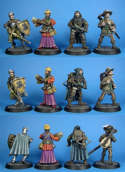 Dungeon Adventurers 3 - Otherworld Miniatures | Dungeons and dragons miniatures, Dungeons and ...