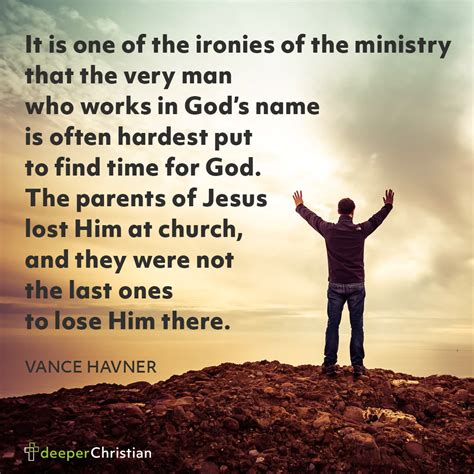 Don’t Lose Jesus – Vance Havner | Deeper Christian Quotes