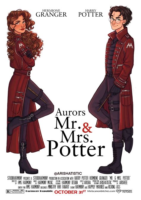 Aurors Mr. and Mrs. Potter for HMS Harmony Discord's "Ministry HHr ...