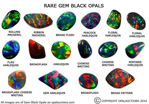 Black opal | Crystals and gemstones, Minerals and gemstones, Rare gems