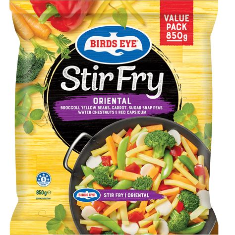 Birds Eye Oriental Stir Fry Frozen Vegetable Value Pack 850g | Birdseye