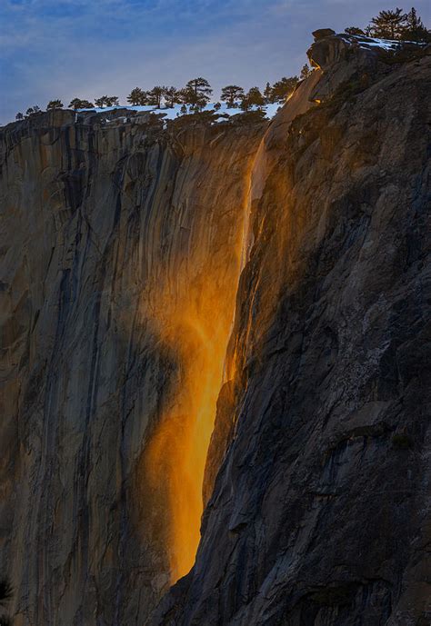 Yosemite Firefall 2023 Photograph by Ning Lin - Fine Art America