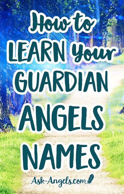 Who is My Guardian Angel? | Find Your Angel’s Name in 7 Simple Steps | Your guardian angel ...