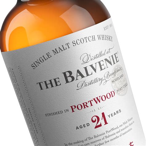 Buy For Home Delivery Balvenie 21 Year Old PortWood Finish | Buy online for nationwide delivery ...