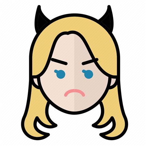 Angry, emoji, human face, woman2 icon - Download on Iconfinder