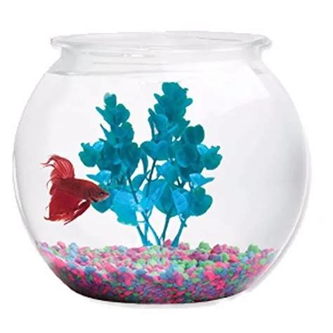 New Style Acrylic Goldfish Tank Bowl Clear Round Gallon Glass Fish Bowl-drum For Home Decor ...