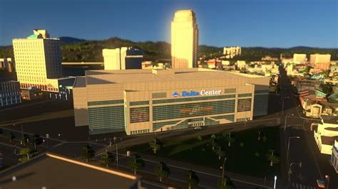 Delta Center Salt Lake City - Cities: Skylines Mod download