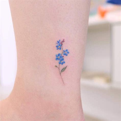 Top 61 Best Forget Me Not Tattoo Ideas - [2021 Information Guide ...