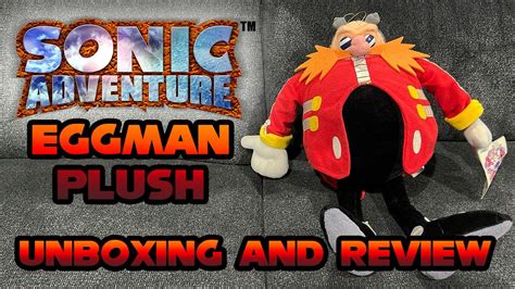 Sonic Adventure Eggman Plush! (Unboxing and Review) - YouTube