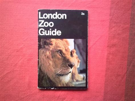 LONDON ZOO GUIDE 1970 Zoological Society Photographs History Map Rare Vintage $3.67 - PicClick