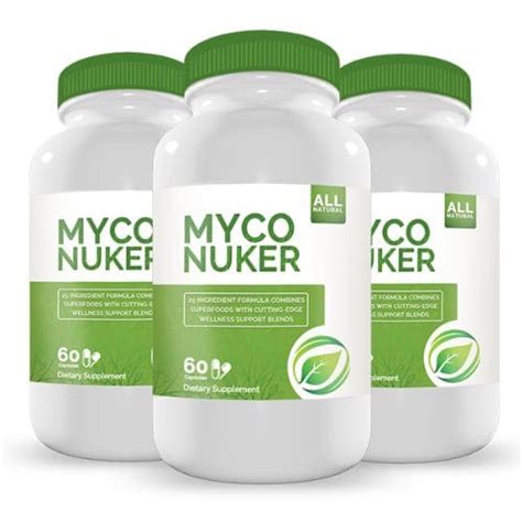 Organic Fungus Myco Nuker - The Ultimate Supplement for Toenail Fungus