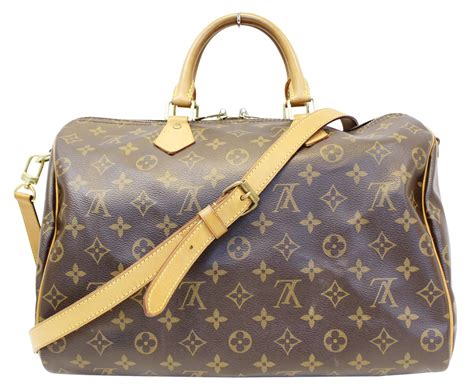 Louis Vuitton Monogram Canvas Speedy 35 Bandouliere Bag