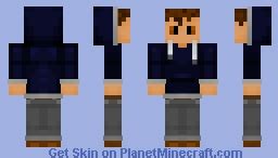 hoodie boy Minecraft Skin