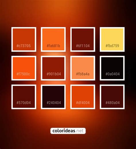 International Orange | Color palette ideas