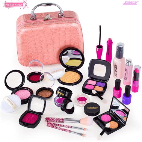 Kids Makeup Kit for Girl with Make Up Remover - 19Pc Real Washable, Non Toxic Play Princess ...
