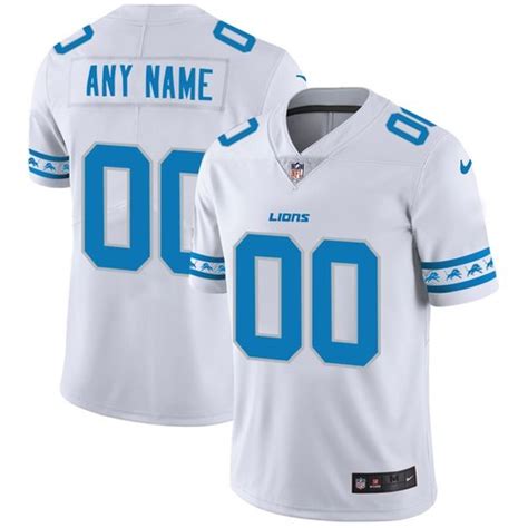 Men's Detroit Lions Custom Gray Inverted Legend Jersey