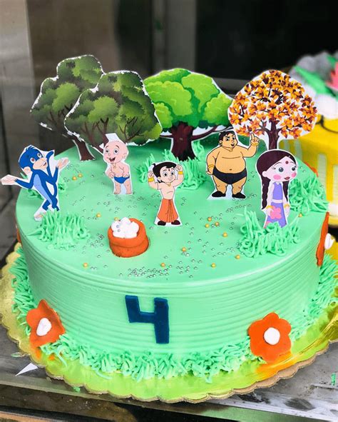 Chota Bheem Birthday Cake Ideas Images (Pictures)