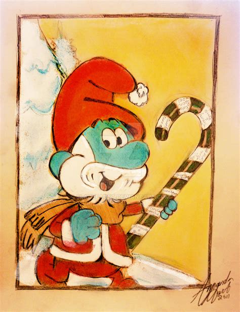 the Smurfs Christmas by SladeFaust on DeviantArt