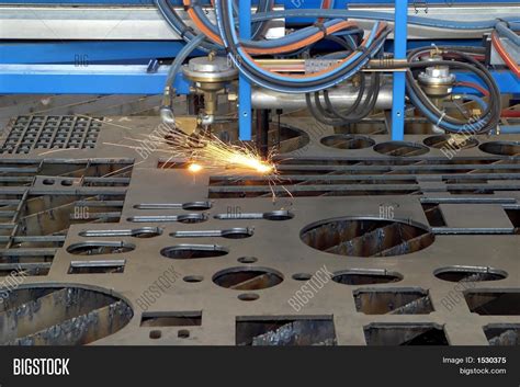 Machine Cutting Steel Image & Photo (Free Trial) | Bigstock