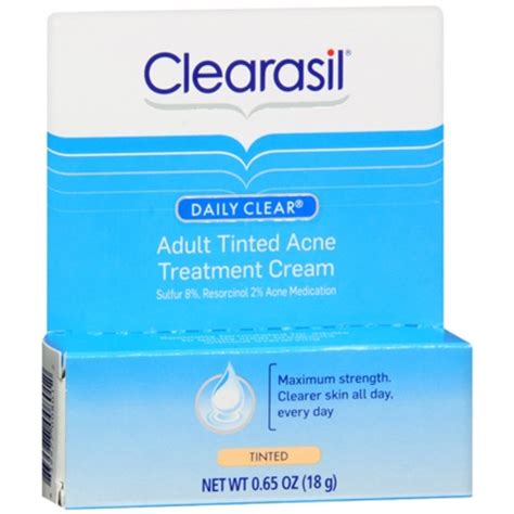 CLEARASIL® Daily Clear Adult Tinted Acne Treatment Cream Reviews 2019