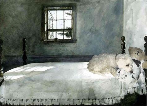 Andrew Wyeth painting, different dog. | Andrew wyeth, Master bedroom paint, Master bedroom art