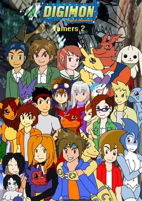 Art Trade: Digimon Tamers 2 Cover my style by Pyrus-Leonidas on DeviantArt