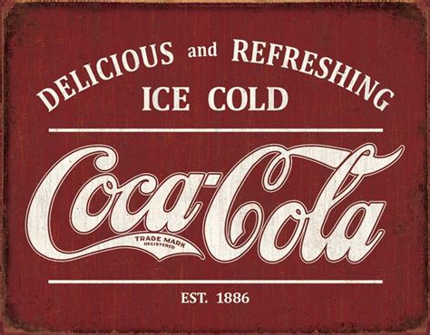 Coca-Cola COKE - Est 1886 | Wholesale Metal Signs