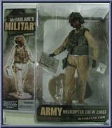 Army Helicopter Crew Chief (Black) - McFarlane's Military - Series 3 - McFarlane Action Figure