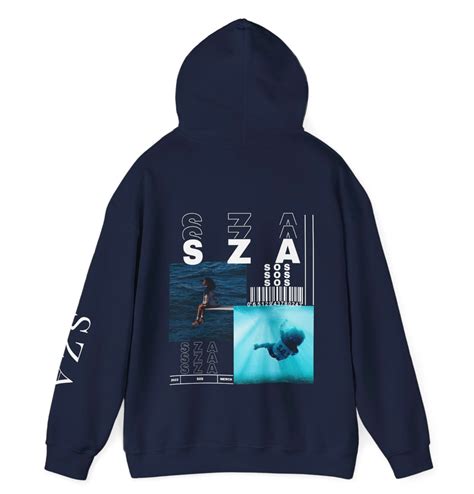 SZA Sos Album Hoodie, Concert Merch, Sza Album Cover, Sza Fan, Brown ...