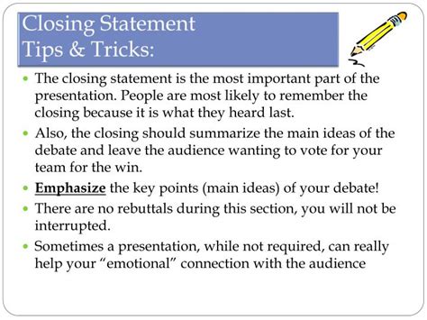 PPT - How to Write an Opening and Closing Statement PowerPoint ...