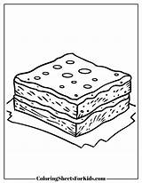 Brownie Coloring Pages Free Printables  Sheets For Kids sketch template
