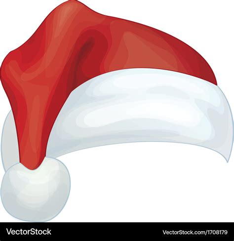 Santa hat Royalty Free Vector Image - VectorStock