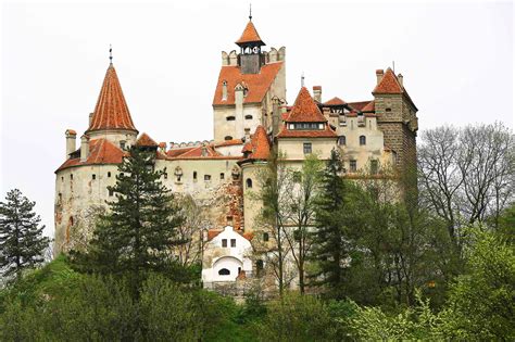 File photograph of a general view of Bran Castle, also known as Dracula's Castle, in Carpathian ...