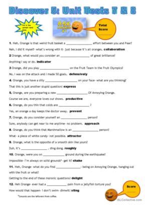 6 Oxford Discover 1 English ESL worksheets pdf & doc