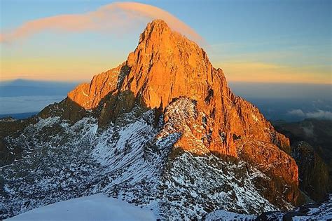 Highest Mountains In Kenya - WorldAtlas.com