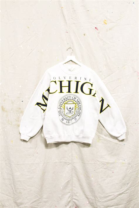 Vintage University of Michigan Sweatshirt - S/M