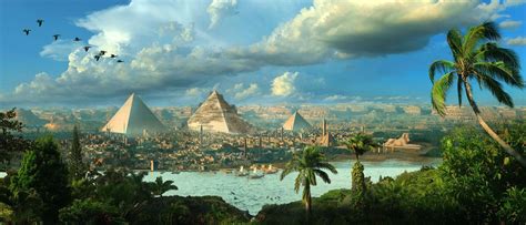 Egypt Matte By Scott Richard by rich35211 | Egypt concept art, Egypt ...