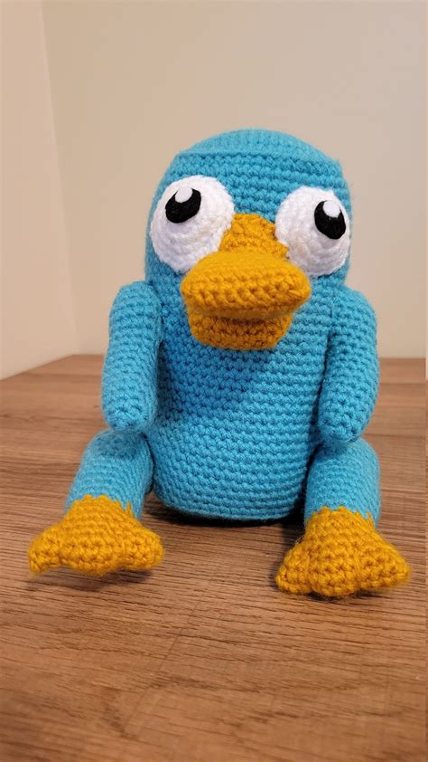 Perry the Platypus PDF Crochet Pattern DOWNLOAD - Etsy